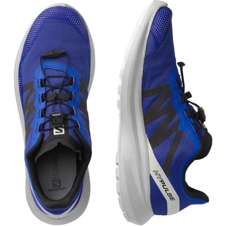 Salomon Hypulse Men's Trail Running Shoes Blue | CA 1M76